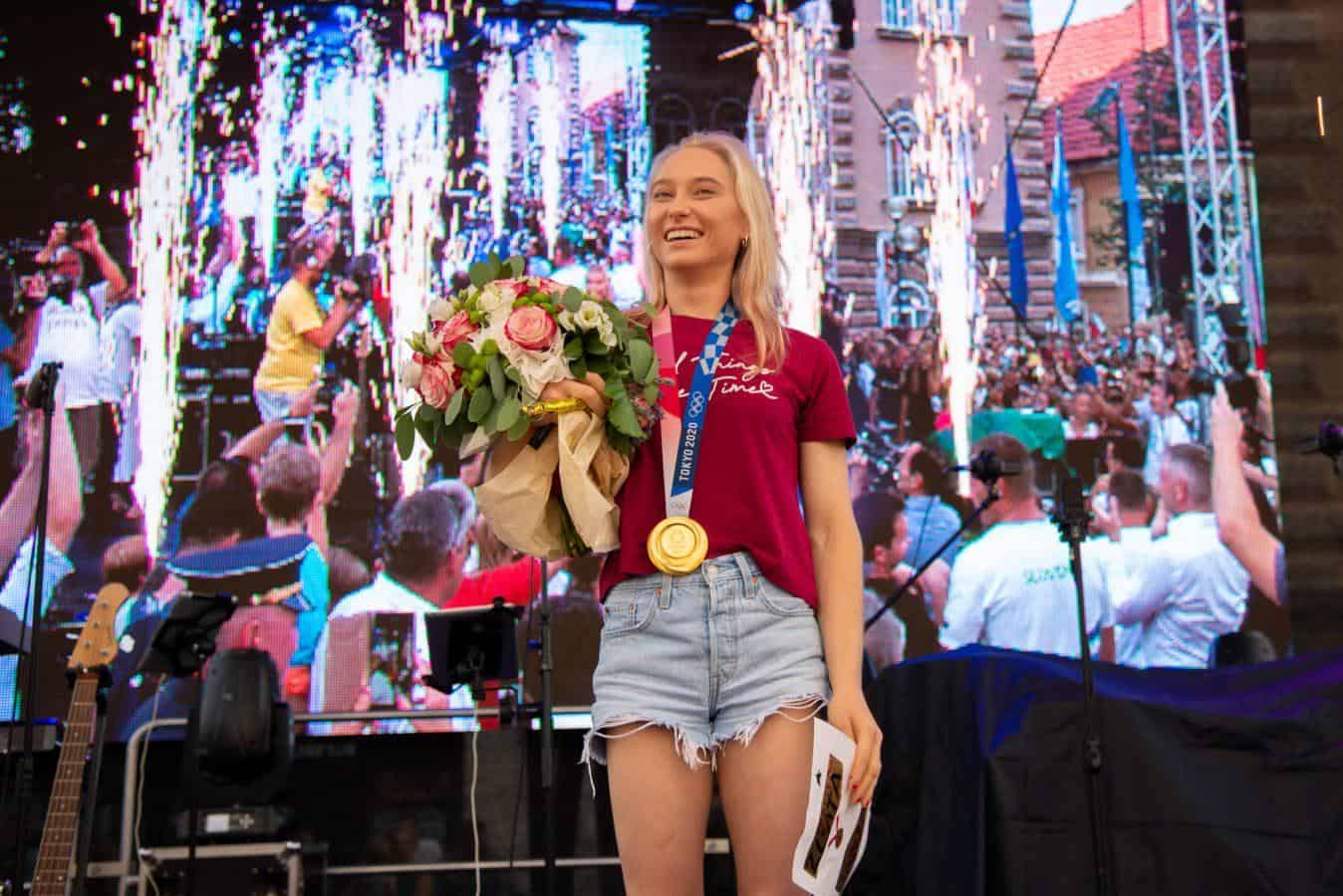 Šestkrat zlata Garnbretova tudi po Moskvi ostaja rekorderka SP