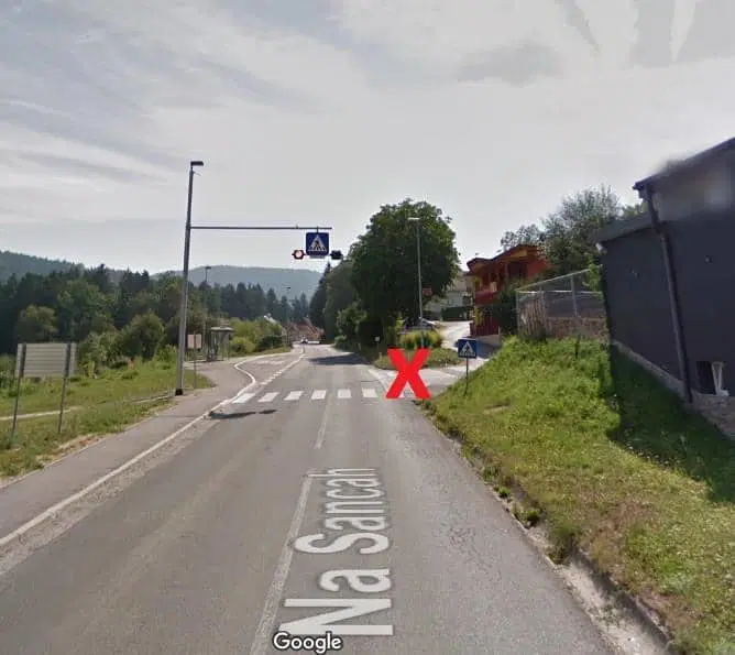 Na Šancah začasna ukinitev avtobusnega postajališča