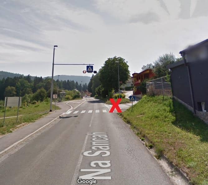 Na Šancah začasna ukinitev avtobusnega postajališča