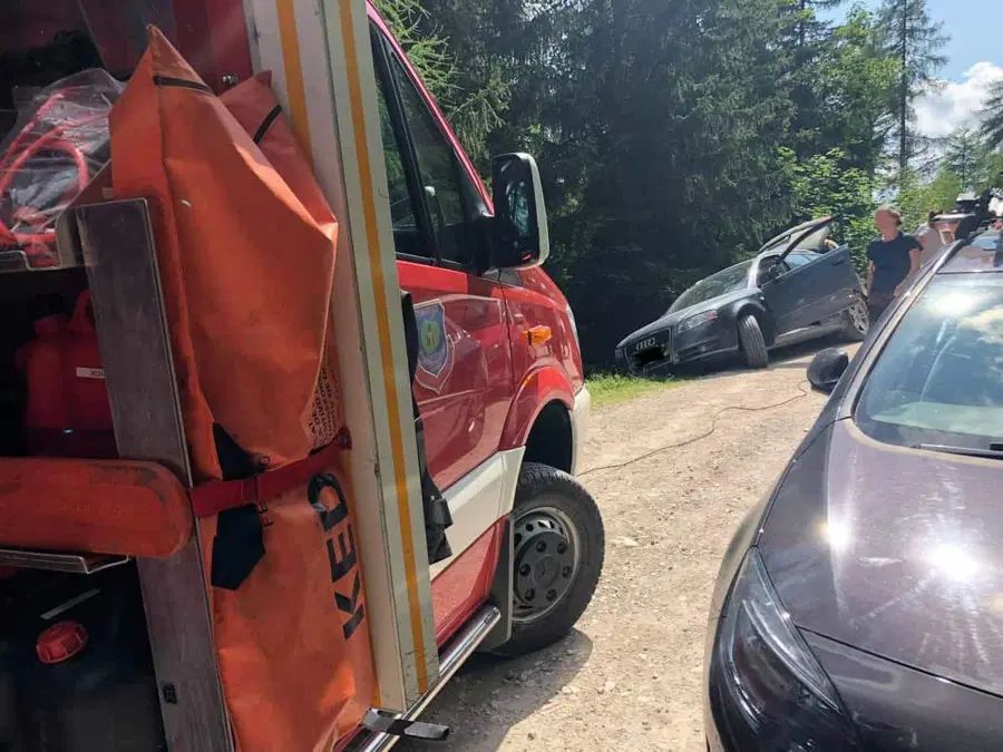 Gasilci v Črni posredovali trikrat, na Muti enkrat (FOTO)