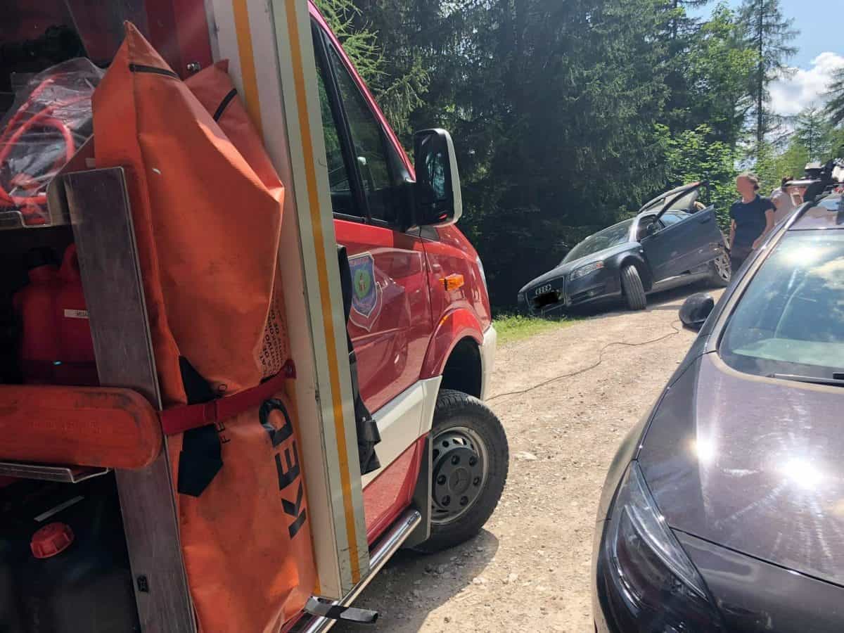 Gasilci v Črni posredovali trikrat, na Muti enkrat (FOTO)