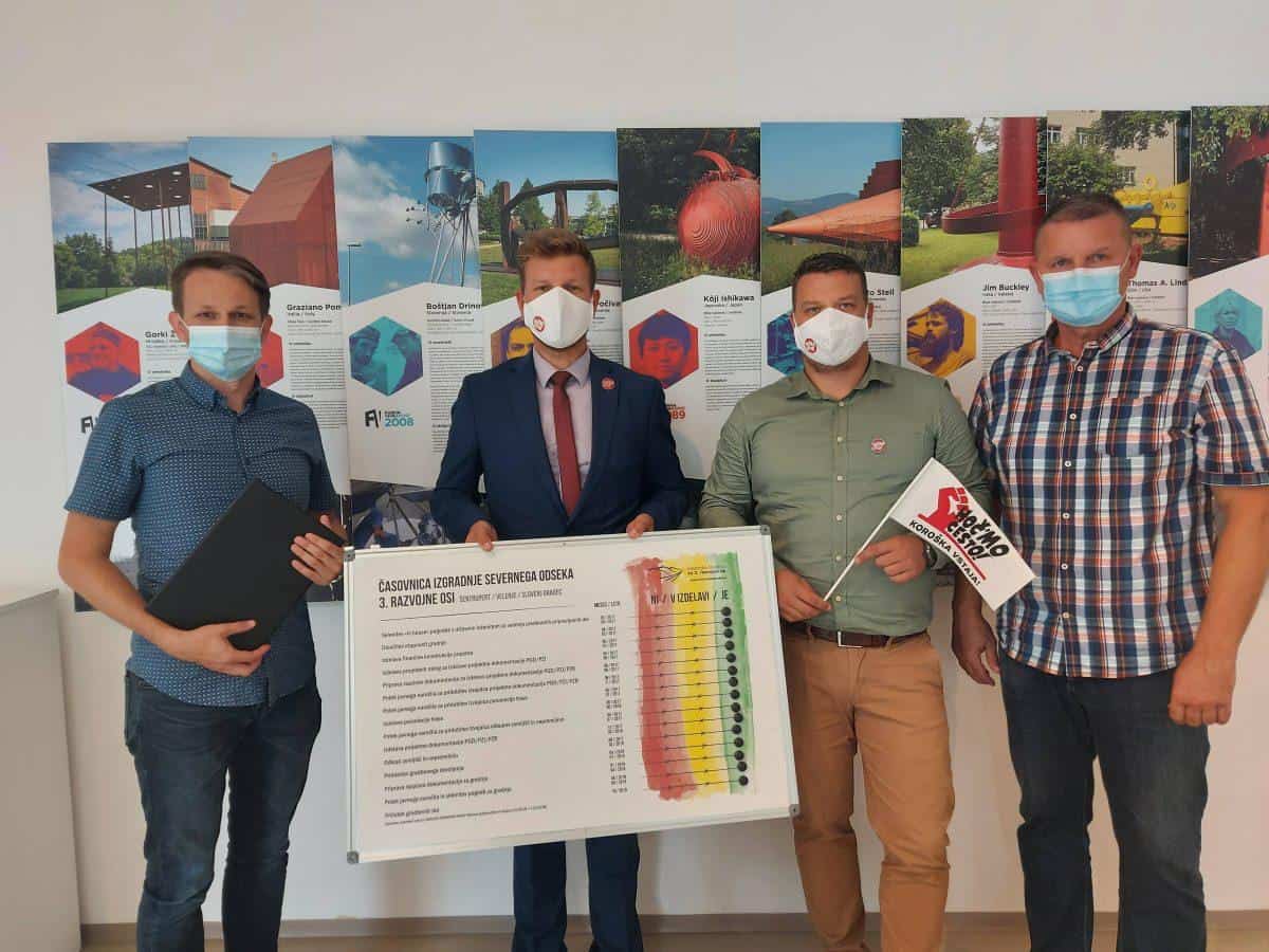 Materiali Mladinske iniciative za 3. razvojno os odhajajo v depoje muzeja