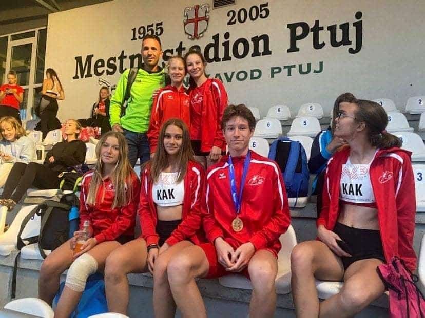 Na Prvenstvu Slovenije za pionirje tri medalje za Koroški atletski klub Ravne