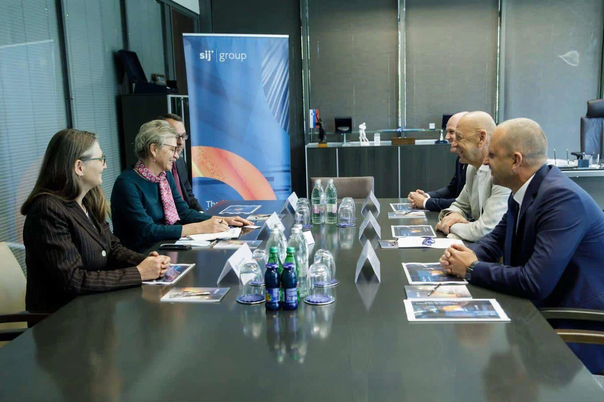 Skupina SIJ in Evropska banka za obnovo in razvoj (EBRD) o priložnostih za sodelovanje v prihodnosti (FOTO)