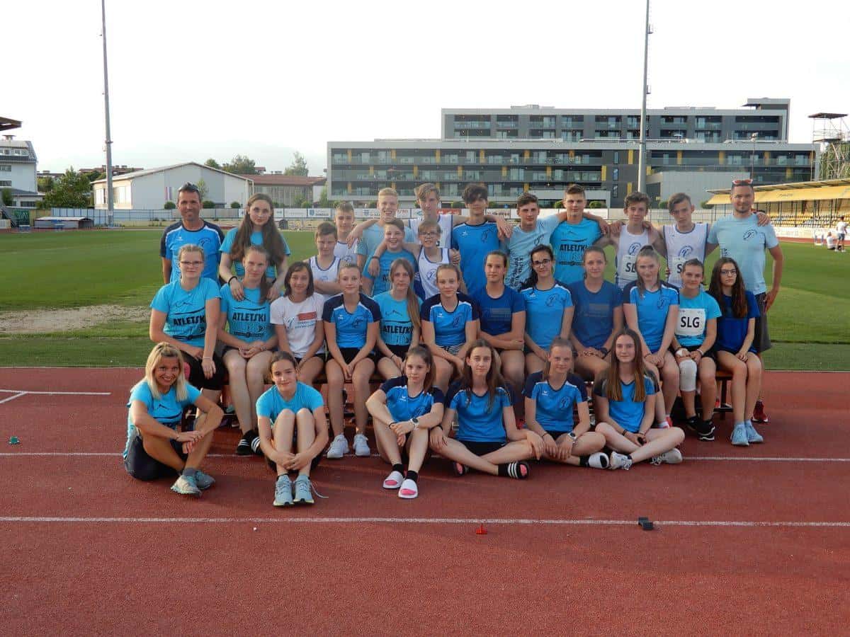 Maja Pogorevc in Mitja Kordež na Mednarodno atletsko ligo po medalji