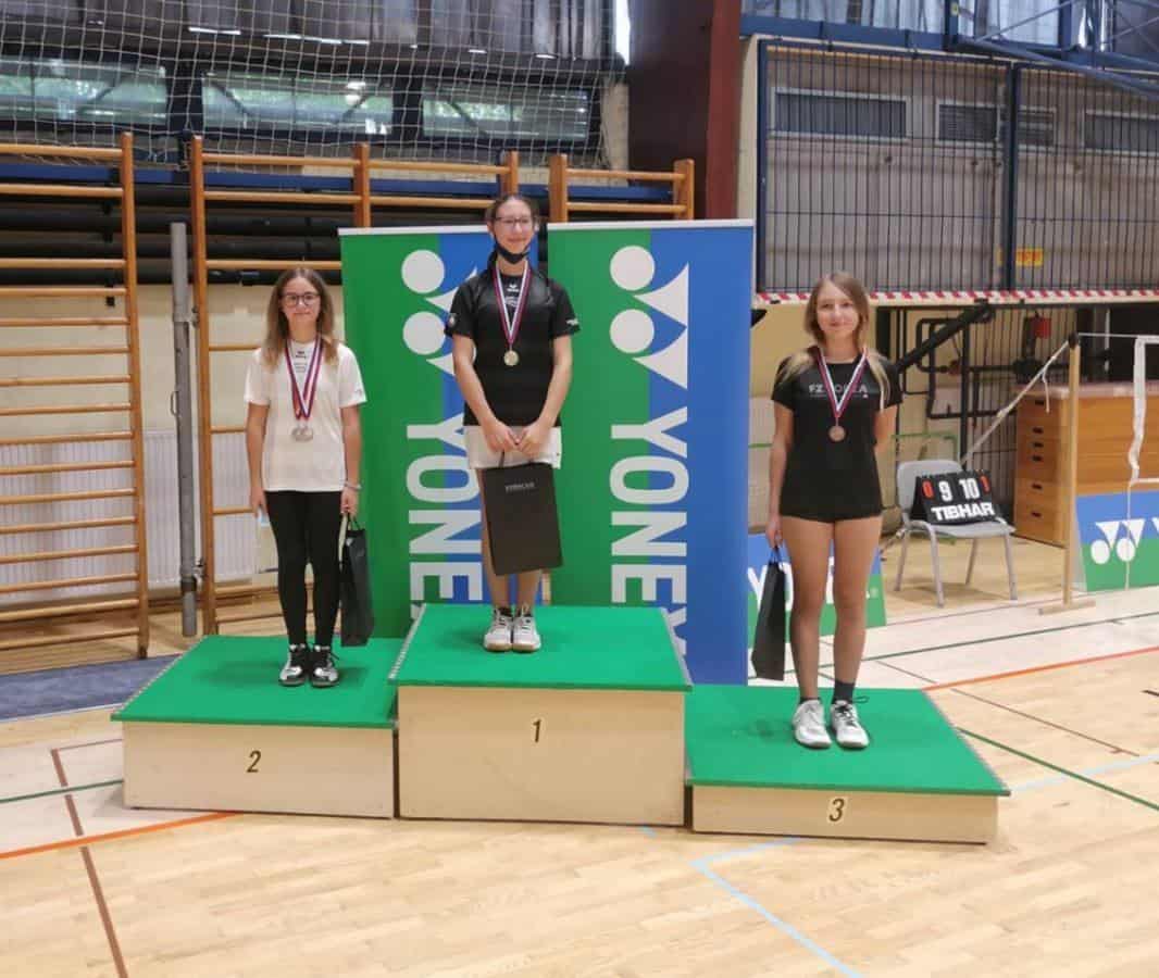 Korošci ponovno pobrali medalje na tekmovanju v badmintonu