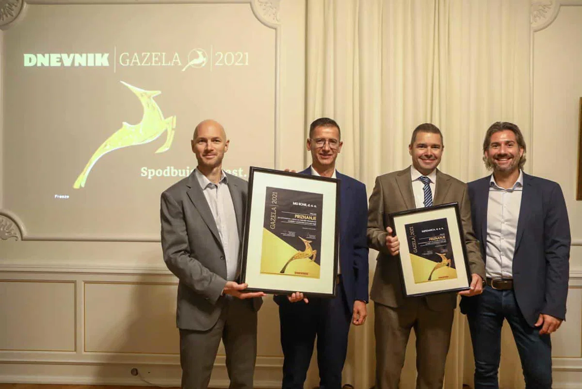 Gazela podravsko-pomurske regije 2021 je koroško podjetje MG Rohr