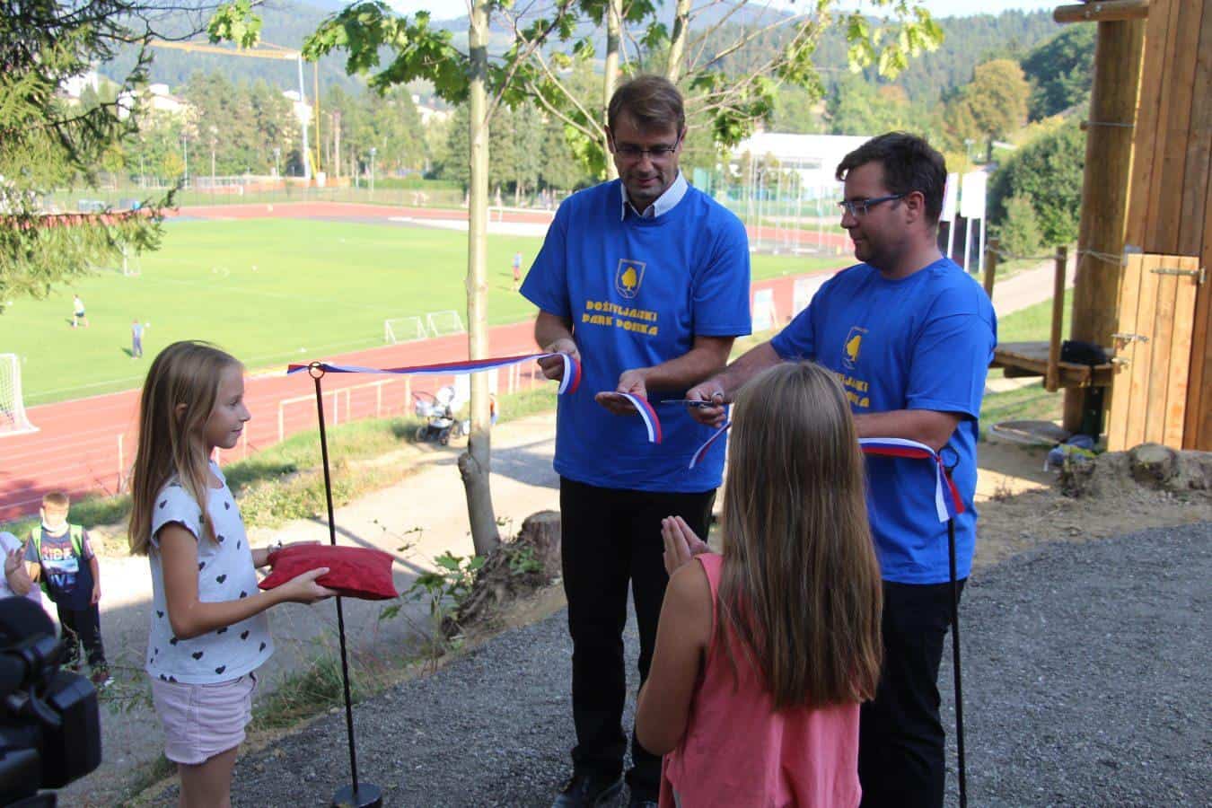 Na Ravnah namenu predali Doživljajski park Poseka (VIDEO in FOTO)