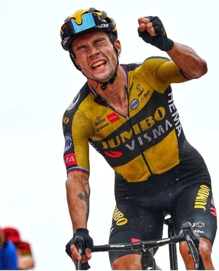 Roglič pred kraljevsko etapo stvari postavil na svoje mesto