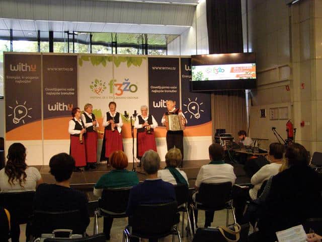 Nastop glasbene skupine »BICABEND« v Cankarjevem domu na 20. Festivalu za 3. življenjsko obdobje