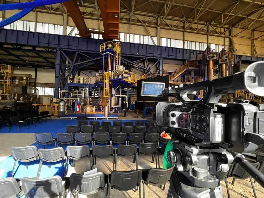 V ŽIVO: Odprtje nove naprave za elektropretaljevanje pod žlindro EPŽ4