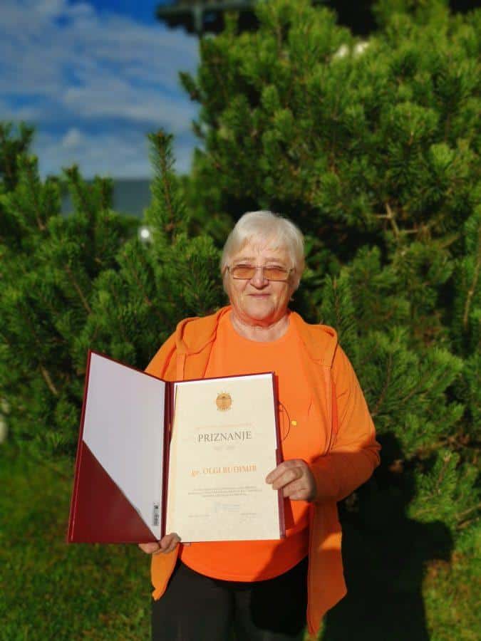 Olga Budimir je ena od letošnjih dobitnic priznanja Društva Šola zdravja (DŠZ)