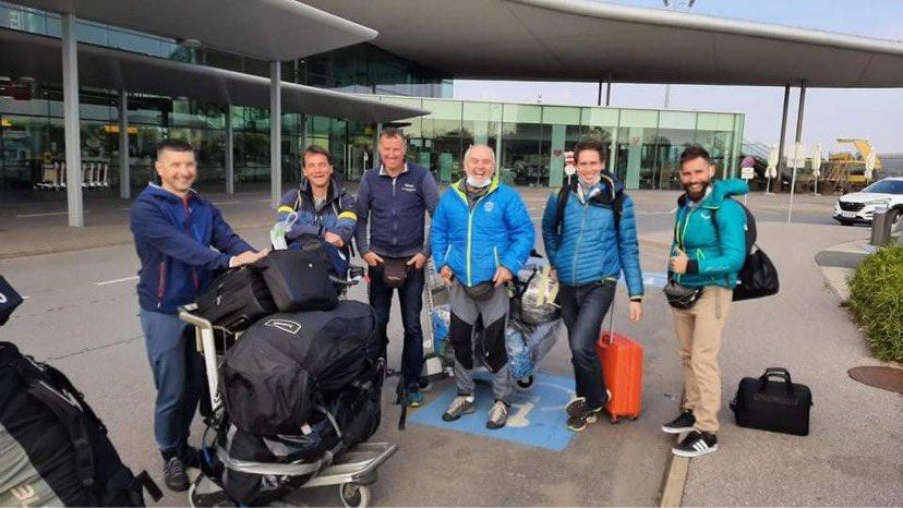 Korošec Bojan Gaberšek v ekipi za osvojitev svetovnega prvaka v hitrostnih preletih z jadralnimi padali