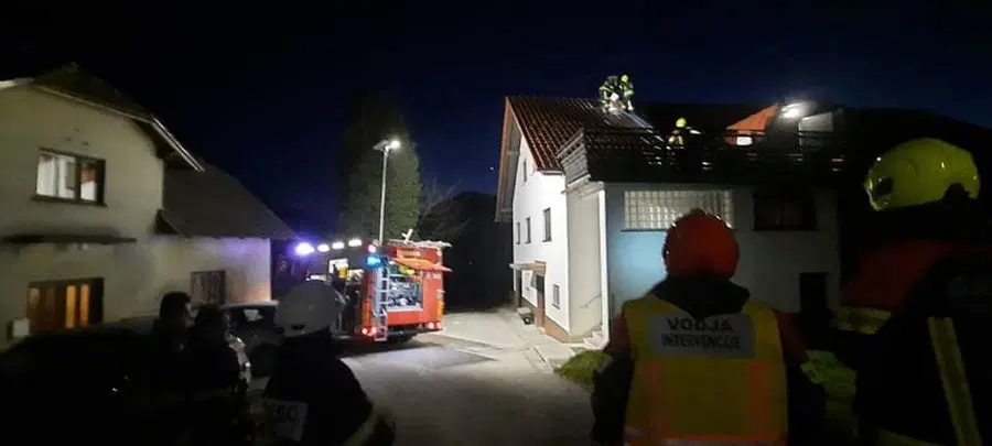 Na območju občine Mislinja posredovali gasilci (FOTO)