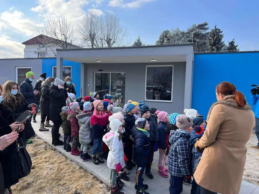 Posnetek: Pri slovenjgraški bolnišnici odprli nov objekt centra za zgodnjo obravnavo otrok in razvojne ambulante