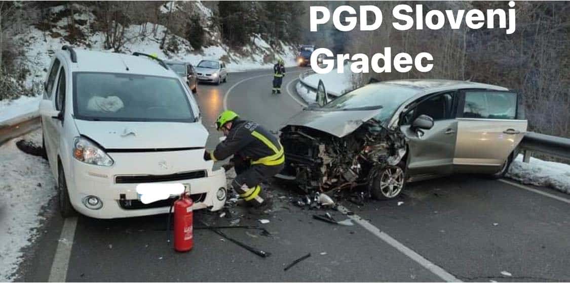 V prometni nesreči na Selah poškodovana ena oseba. Prepeljali so jo v SB Slovenj Gradec