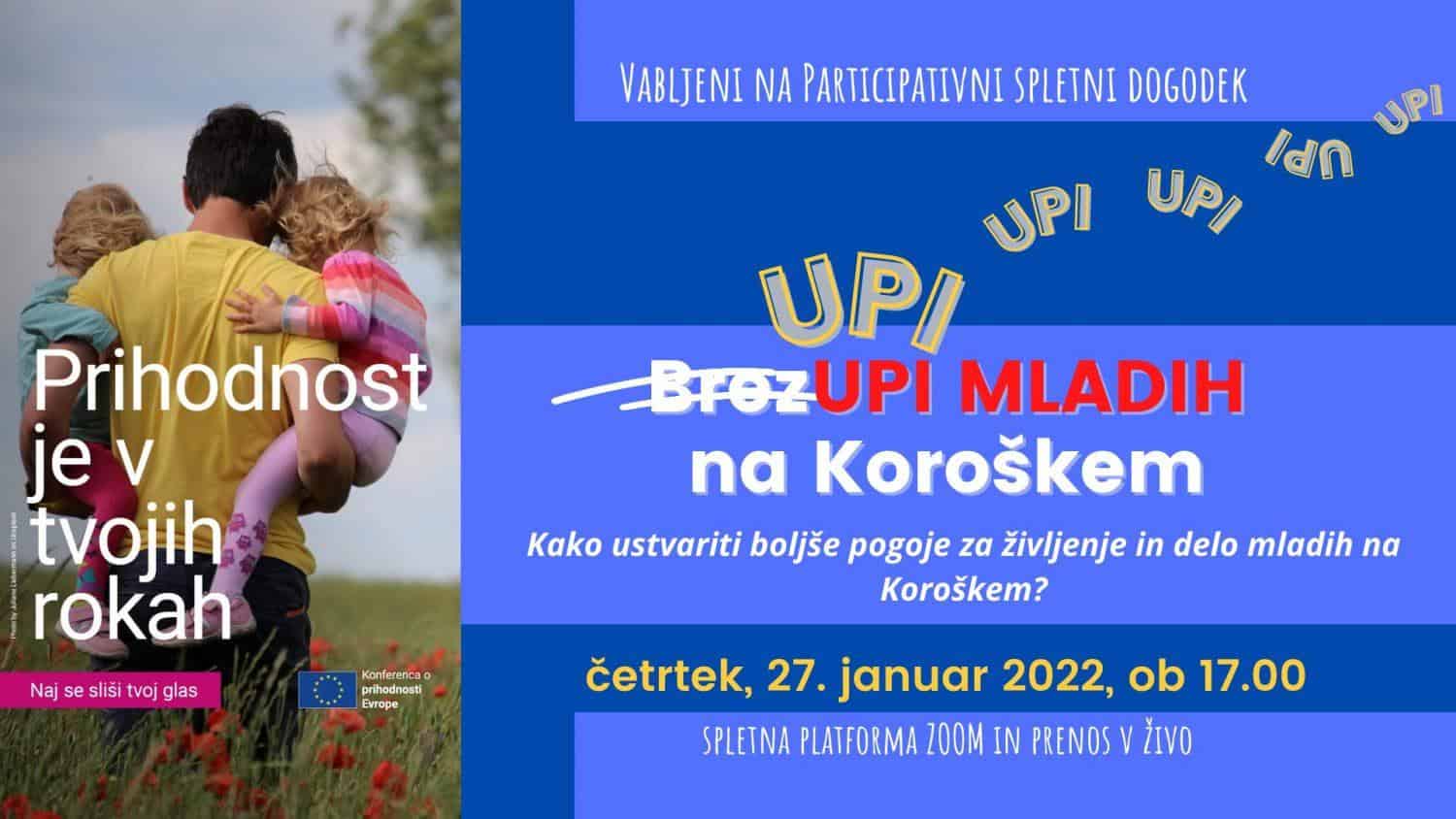 Posnetek: Razprava na temo, kako ustvariti privlačne pogoje za delo in življenje mladih na Koroškem