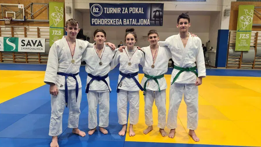 Odličen uvod v novo sezono za kadete in člane Judo kluba Acron Slovenj Gradec