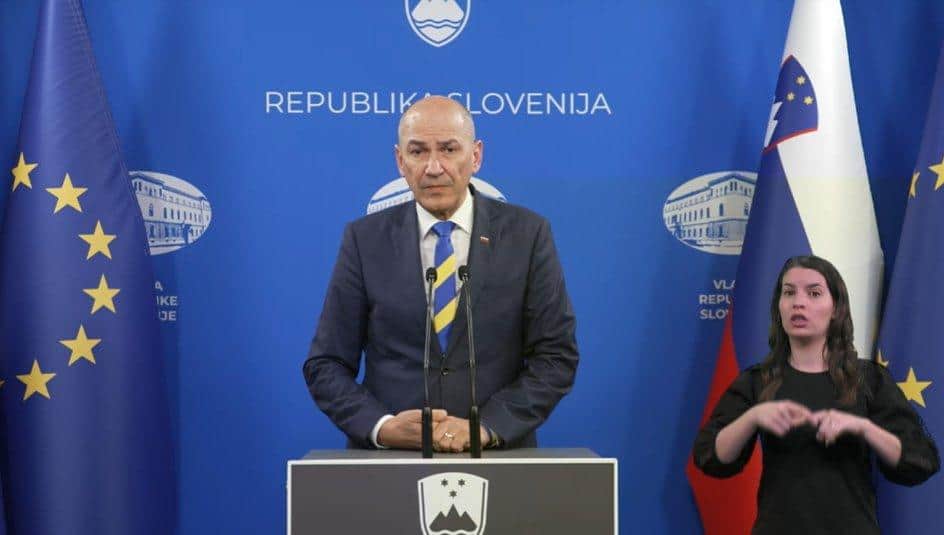 Janša: Zdaj ni več čas za dolga razmišljanja. Potrebne so pogumne odločitve