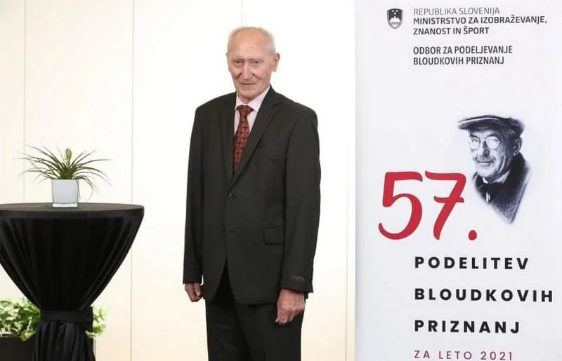 Korošec Peter Ozmec prejemnik Bloudkove nagrade