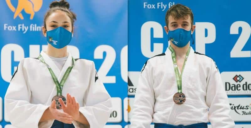 Koroška judoista do brona na evropskem tekmovanju v Italiji (FOTO)