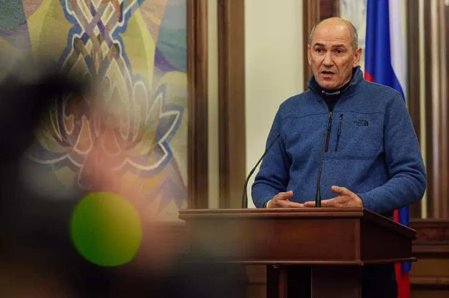 Janša za BBC izpostavil pomembnost podpore Ukrajini