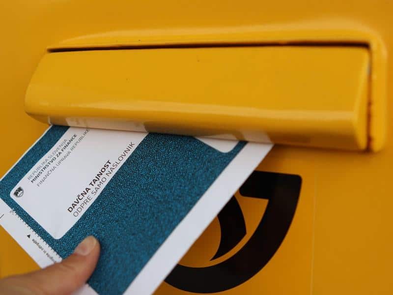 Danes na pošto prvi izračuni dohodnine za lani