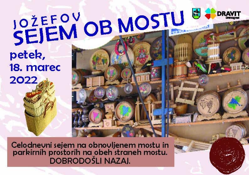V Dravogradu bo 18. marca potekal Jožefov sejem.