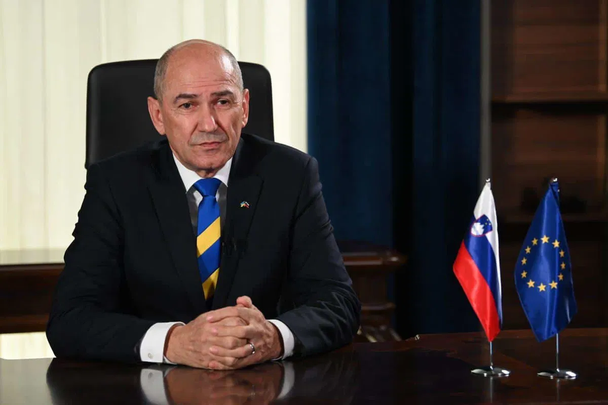 Janša: Boj za Ukrajino je tudi boj za Evropo. Če bo Putin zavzel Ukrajino, bomo ogroženi vsi