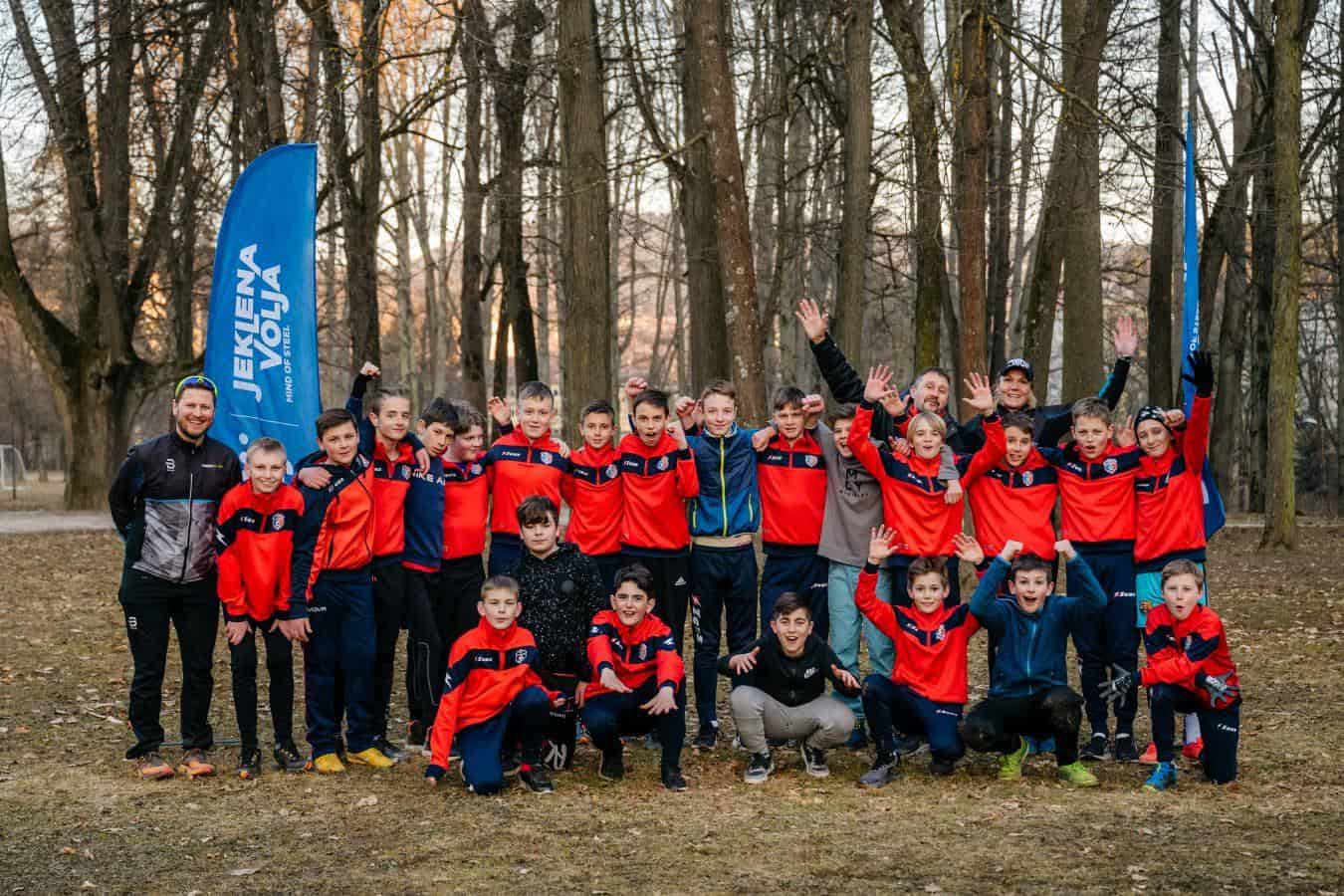 Nordijska dogodivščina mladih nogometašev NK Fužinar s Petro Majdič (FOTO)