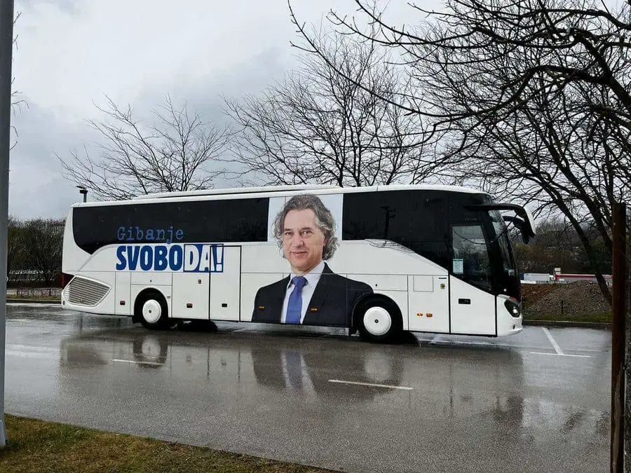 Vsak tretji bi glasoval za Gibanje Svoboda