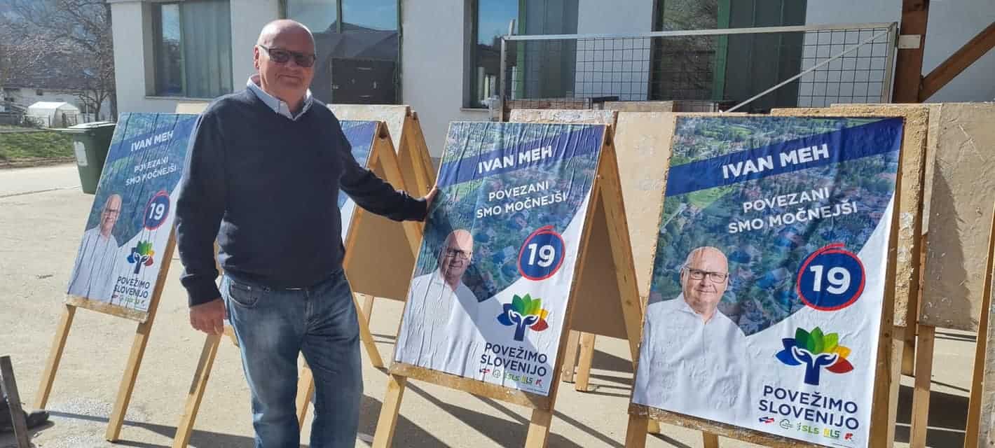 Kandidat za poslanca Ivan Meh vabi na zaključno druženje
