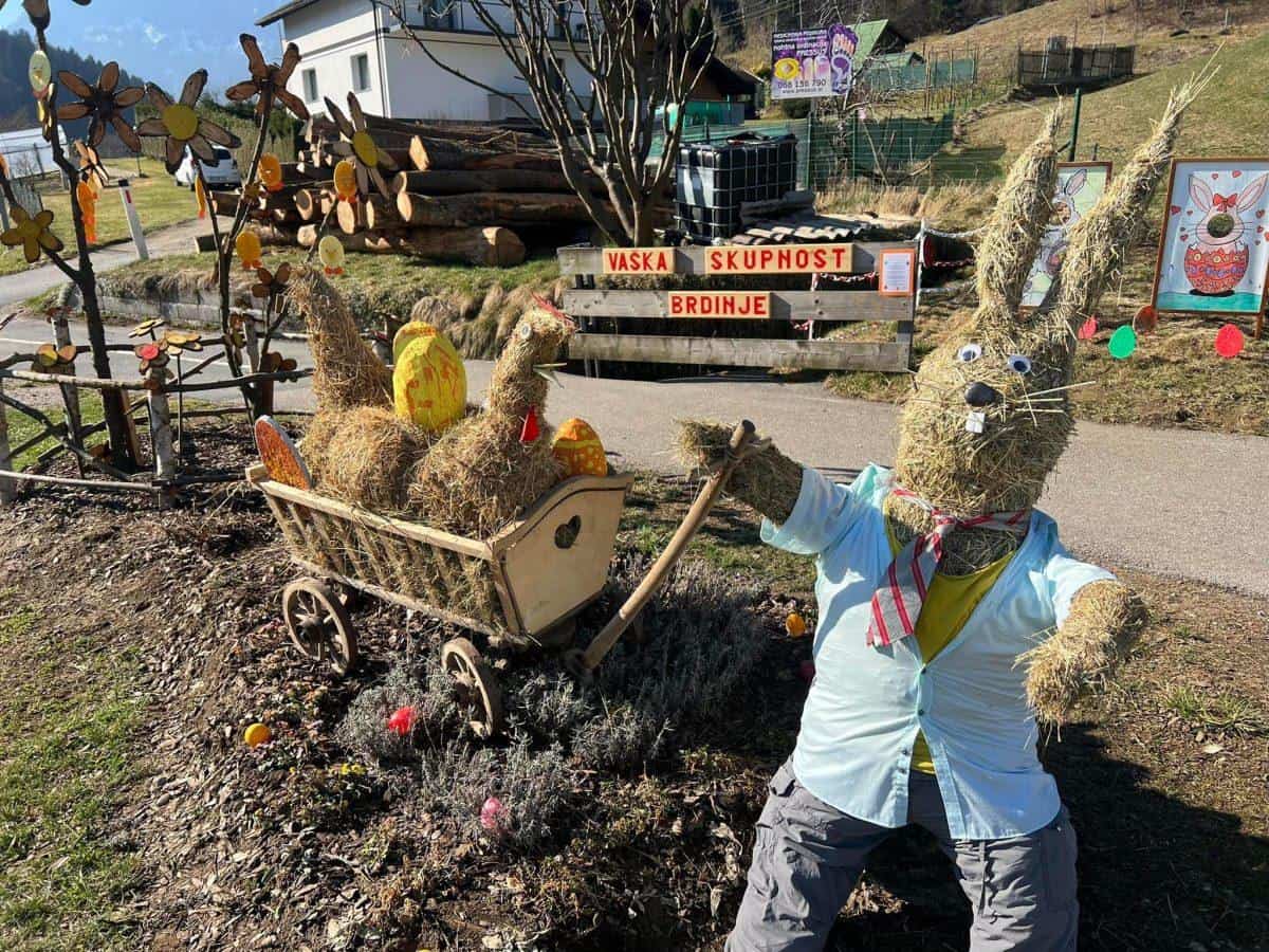 Na Brdinjah na ogled čudovita velikonočna dekoracija (FOTO)