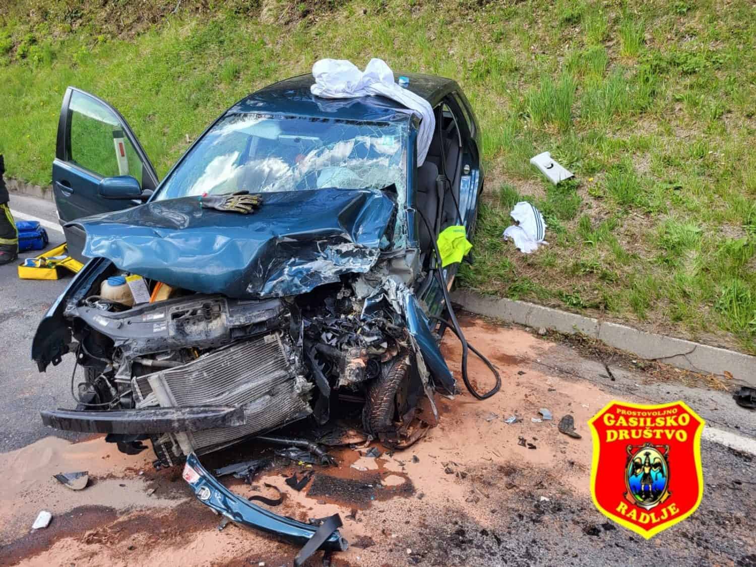 Znane so podrobnosti včerajšnje prometne nesreče na cesti Maribor-Dravograd