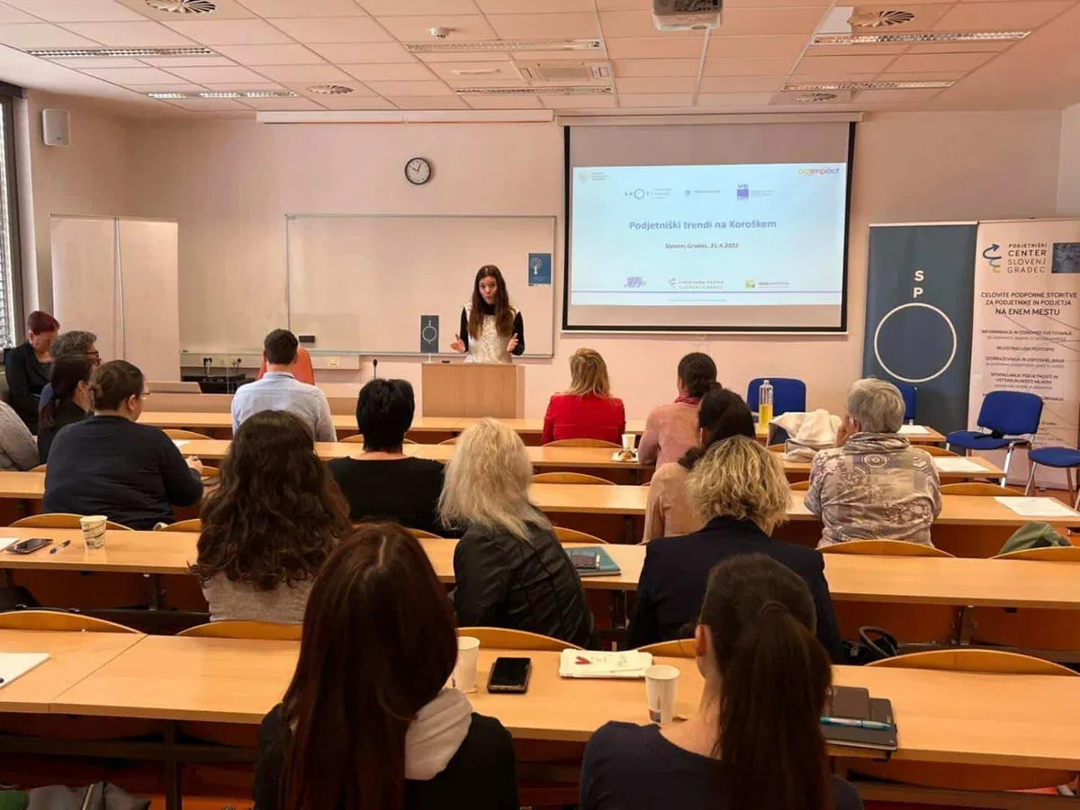 V Slovenj Gradcu potekal dogodek "Podjetniški trendi na Koroškem" (FOTO)