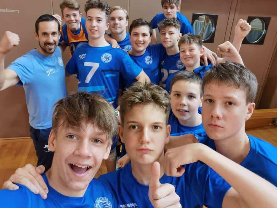 Dečki OK Fužinar so ligo zaključili neporaženi (FOTO)