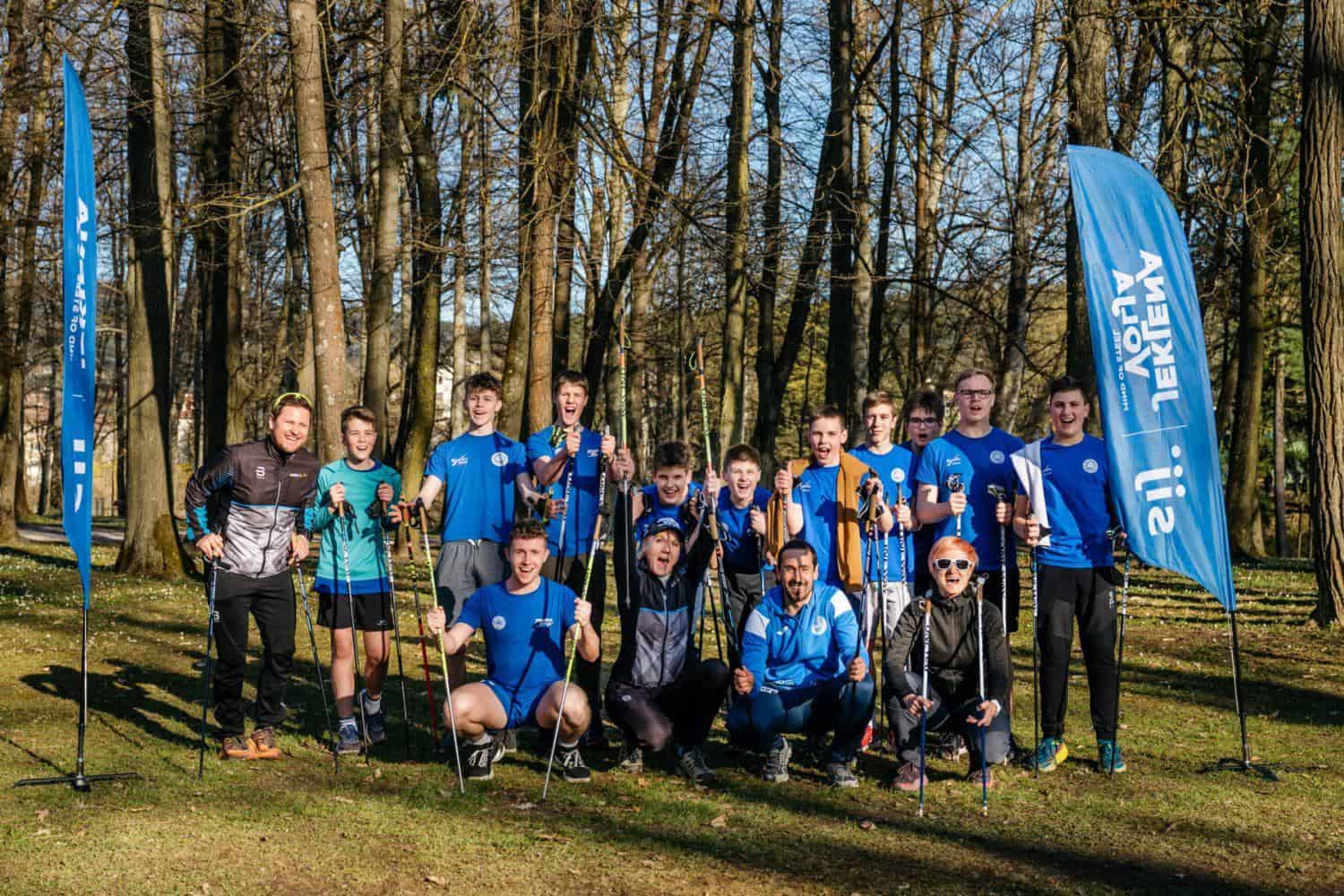 Mladi odbojkarji OK Fužinar SIJ Metal Ravne v nordijski korak s Petro Majdič (FOTO)