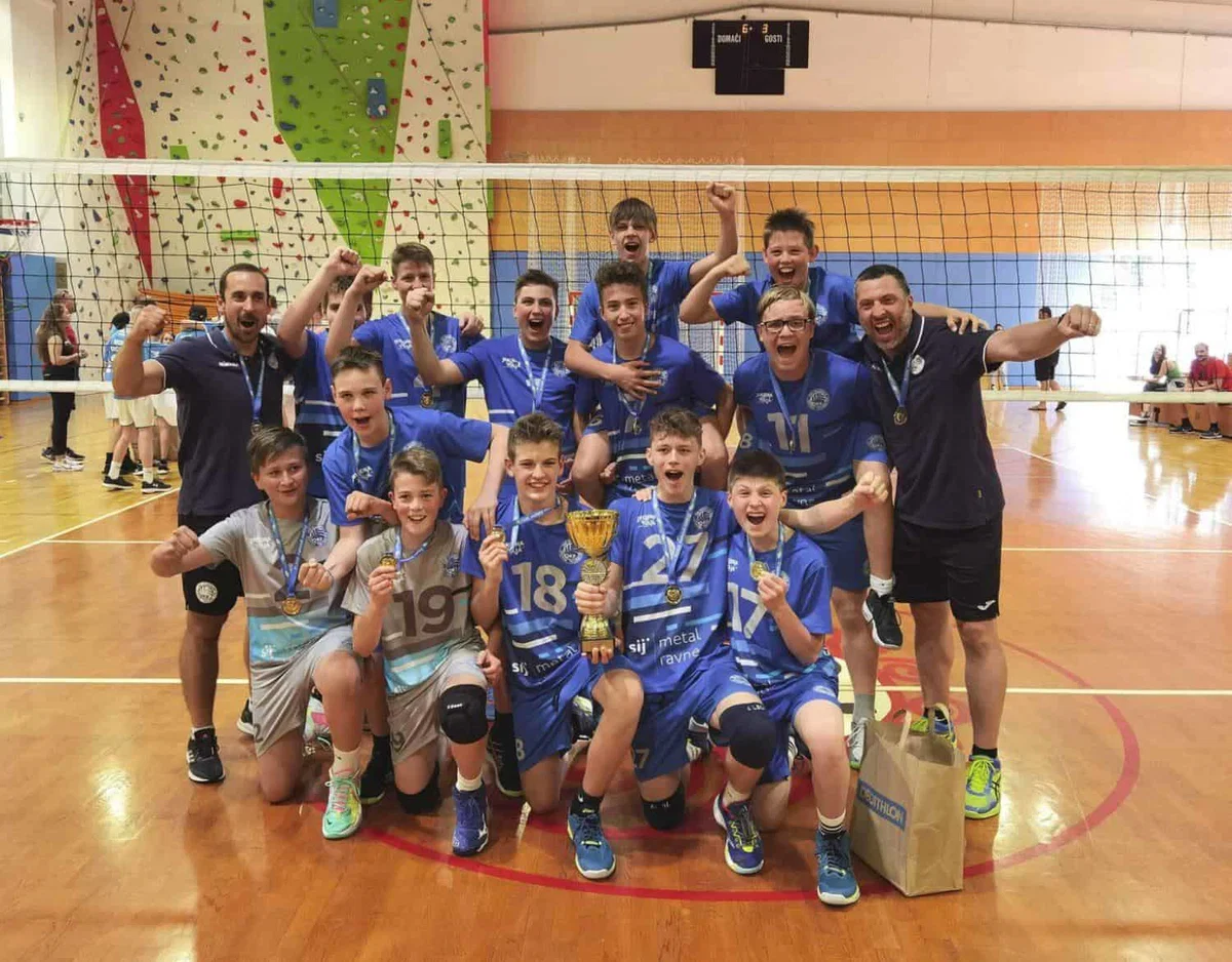 Ravenčani državni prvaki v odbojki