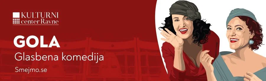 KC Ravne: Glasbena komedija Gola odpade