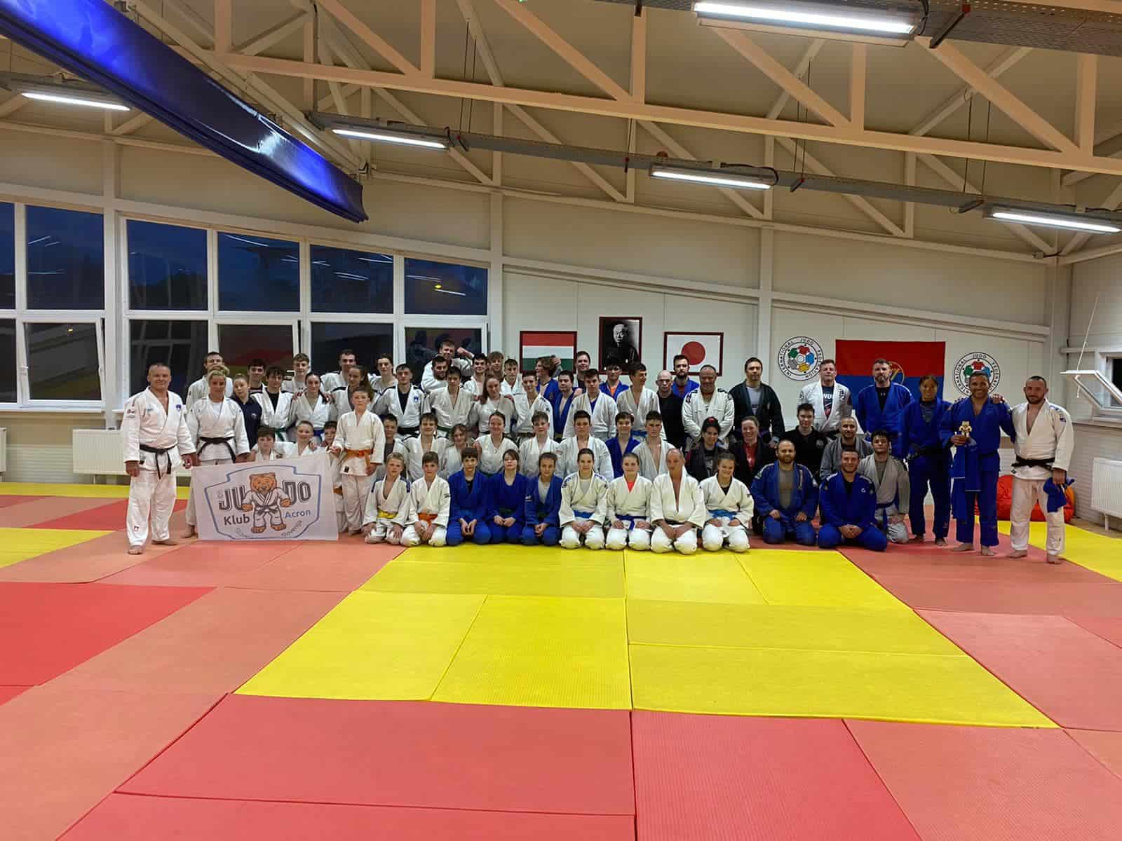 Judo klub Acron Slovenj Gradec se je udeležil zaključnih priprav in tekmovanja v Budimpešti