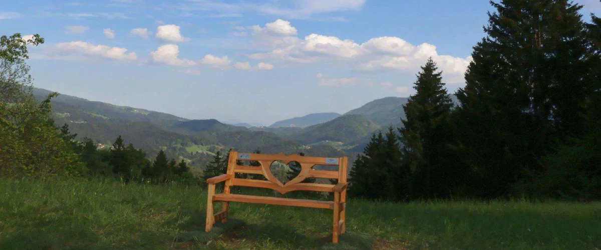 V Mislinji postavili tradicionalno klopco ljubezni, katero je simbolično predal v uporabo mislinjski župan (FOTO)