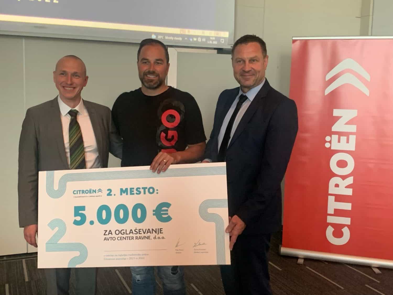 Avto center Ravne osvojil 2. mesto v Sloveniji (FOTO)
