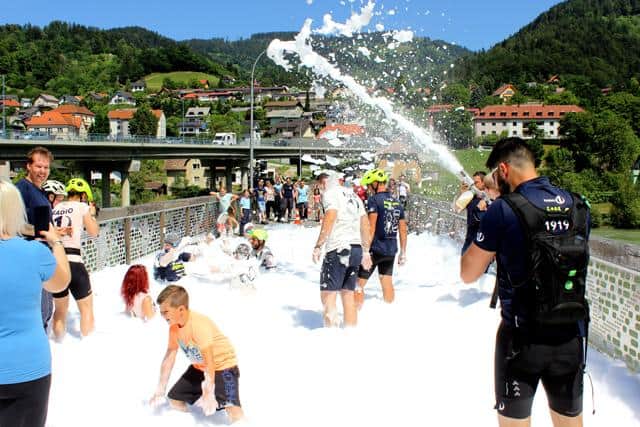 Junak Deželak se je ustavil tudi v Dravogradu