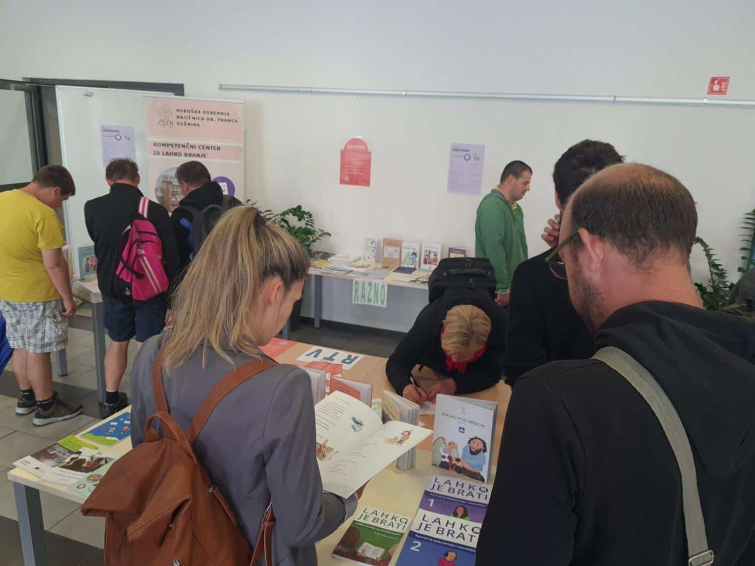 V Slovenj Gradcu potekal "Dan za lahko branje"