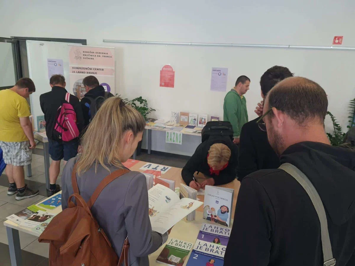 V Slovenj Gradcu potekal "Dan za lahko branje"