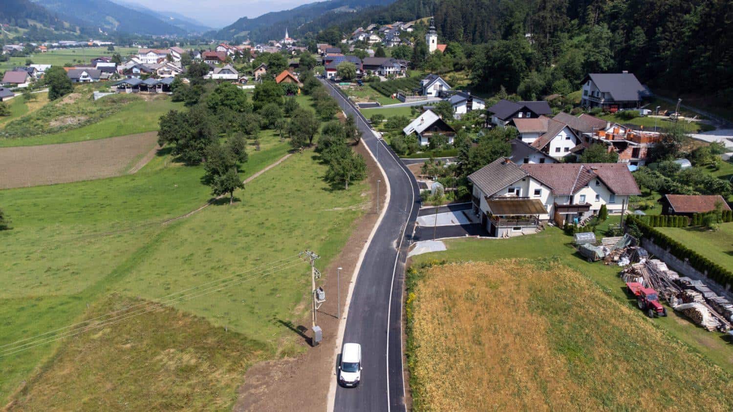 V Pamečah v uporabo predali varno pot