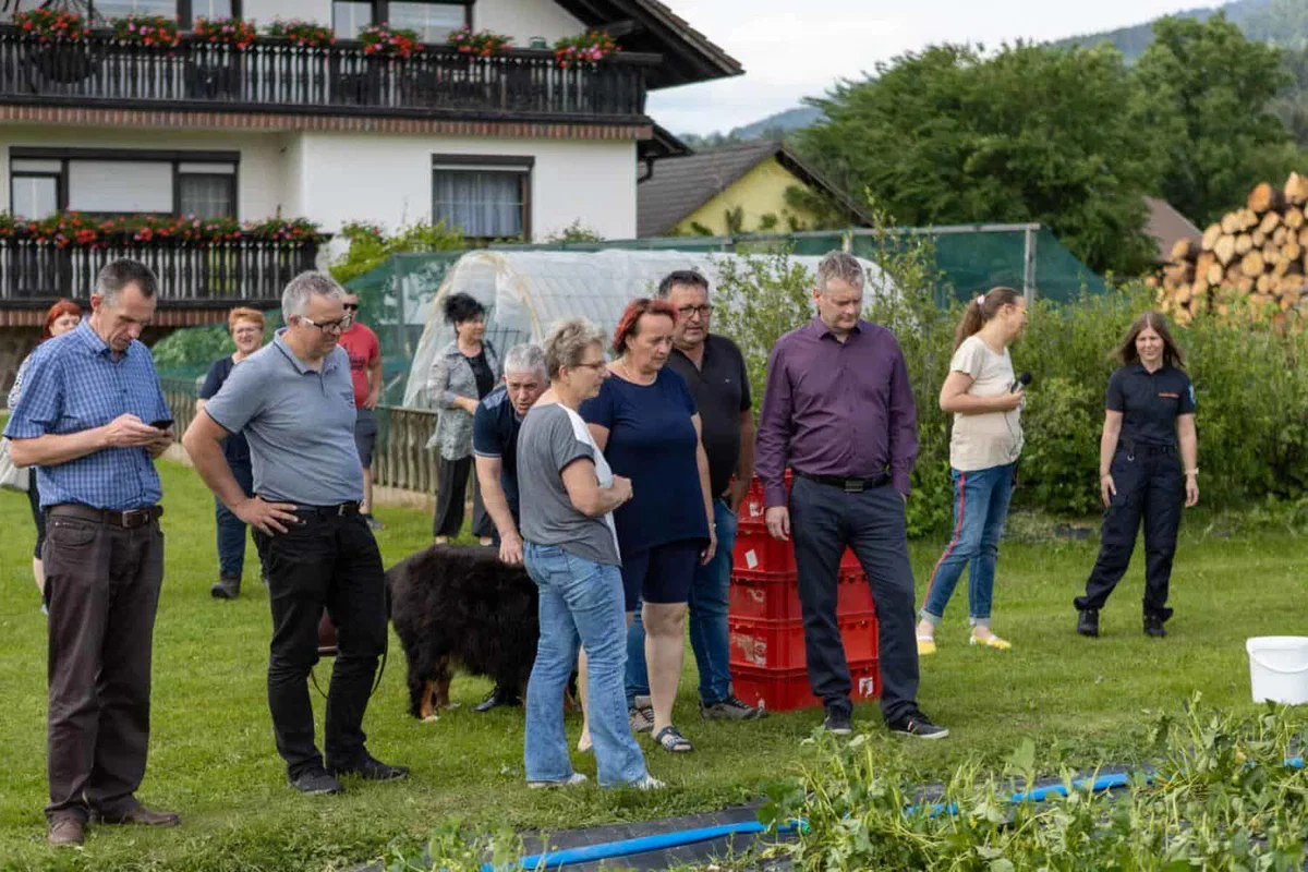 Kmetijska ministrica si je v Slovenj Gradcu ogledala škodo po neurju (VIDEO in FOTO)