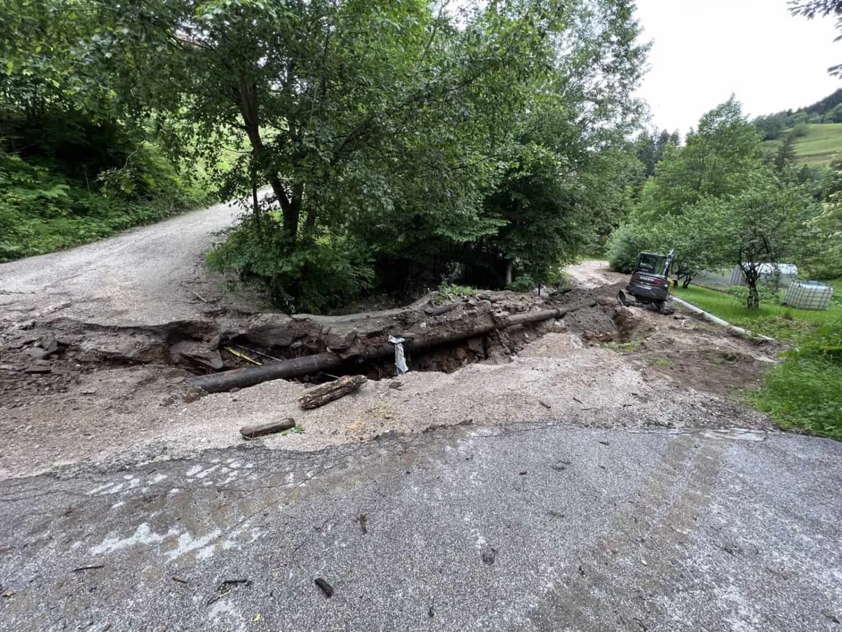 Po prvi oceni škoda po torkovem neurju v Mislinji znaša okrog dva milijona evrov (VIDEO in FOTO)