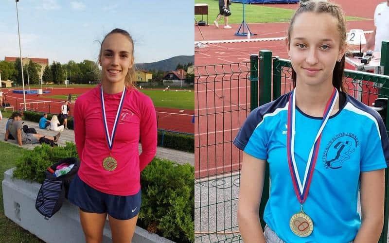 Maja Pogorevc in Gaja Korošec zmagali na mednarodnem atletskem mitingu v Mariboru (FOTO)