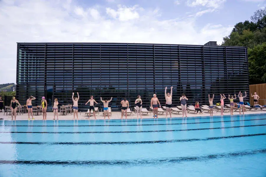 Bazenski kompleks Aqualatio Slovenj Gradec odprl svoja vrata domačim in tujim obiskovalcem (FOTO)